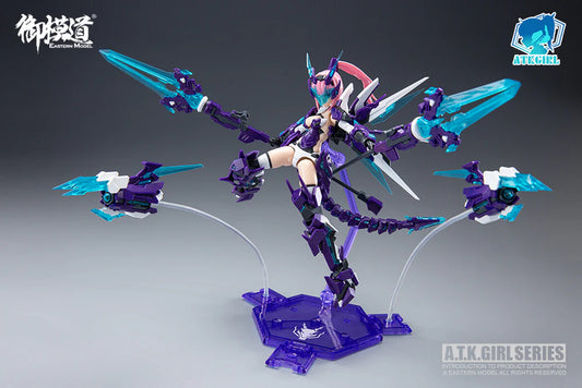 EASTERN MODEL A.T.K.GIRL AZURE DRAGON PLASTIC MODEL KIT  Manufacturer: Eastern Model Series: Original Character