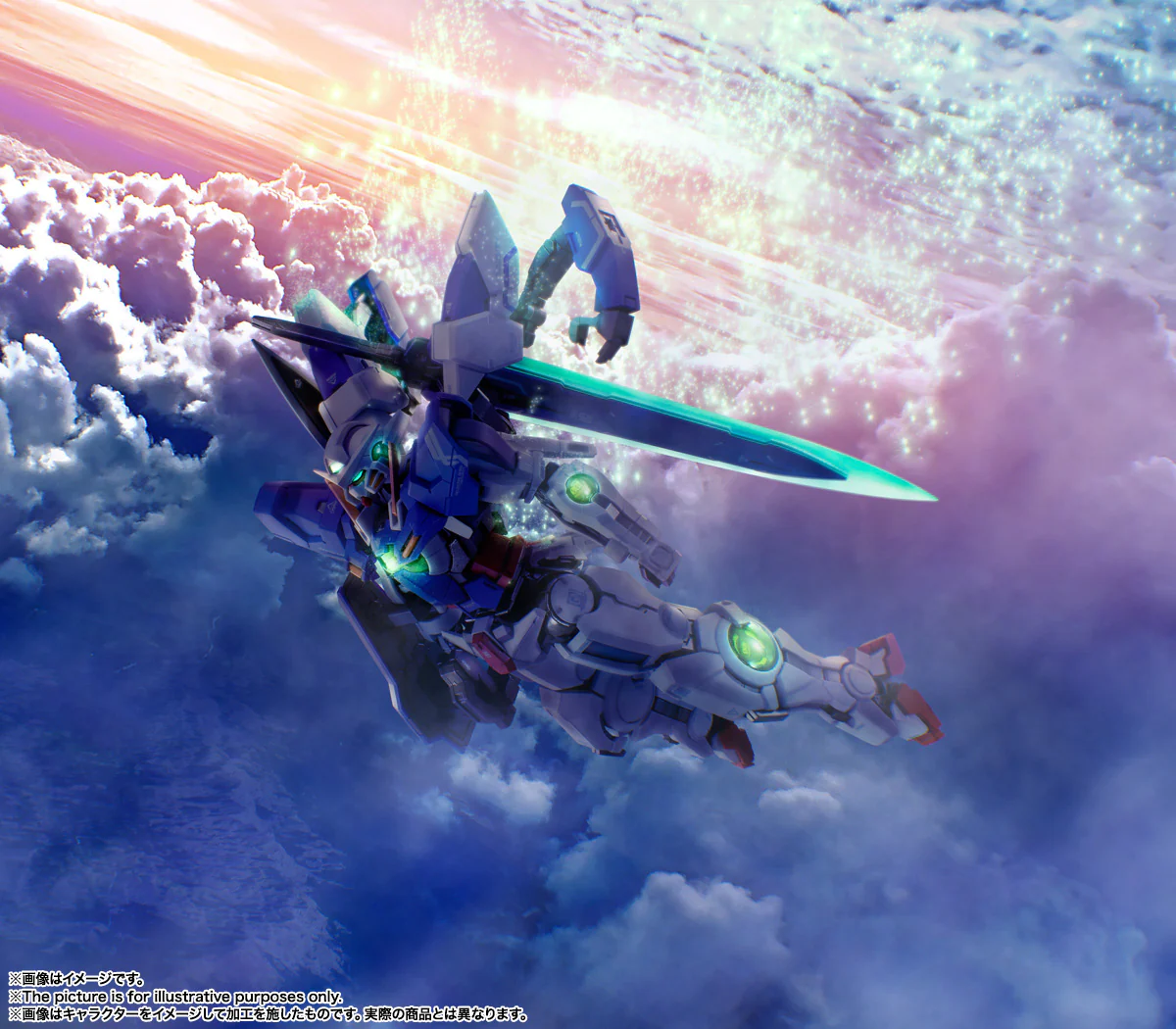 BANDAI Tamashii Gundam Devise Exia Mobile Suit Gundam 00 Revealed Chronicle, Bandai Spirits Metal Build