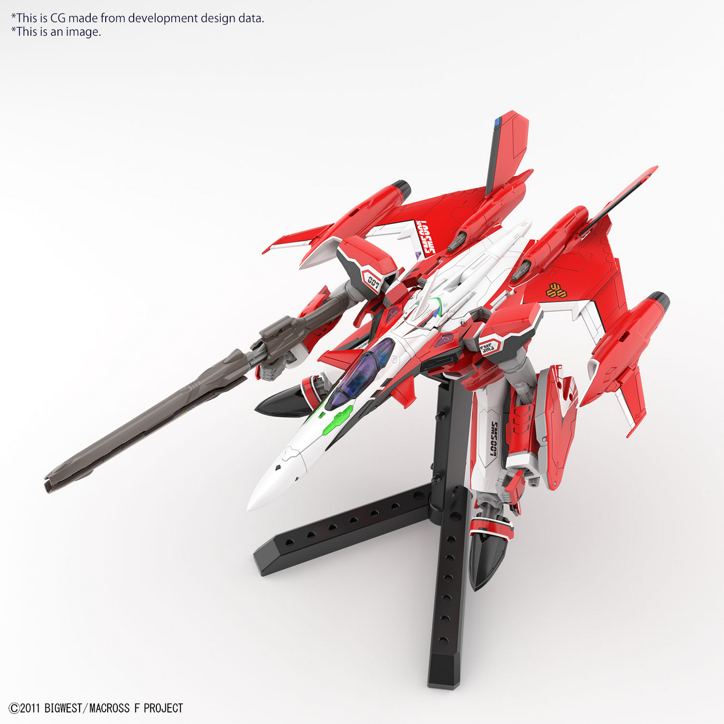 HG 1/100 YF-29 DURANDAL VALKYRIE (ALTO SAOTOME USE)