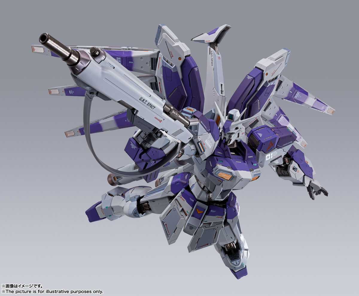 BANDAI Tamashii Hi-Nu GUNDAM Mobile Suit Gundam Char's Counterattack: Beltorchika's Children, Bandai Spirits Metal Build