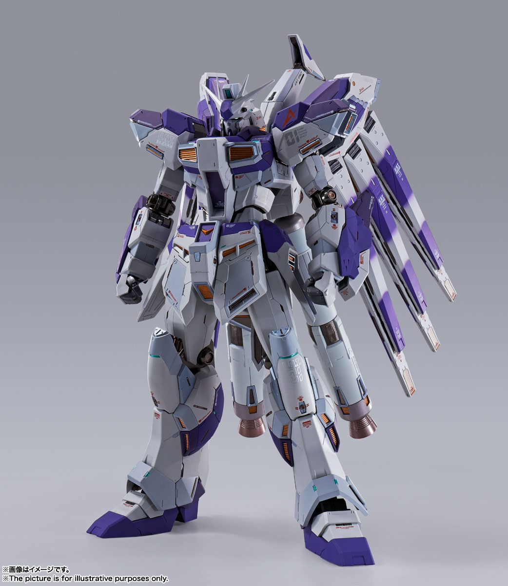 BANDAI Tamashii Hi-Nu GUNDAM Mobile Suit Gundam Char's Counterattack: Beltorchika's Children, Bandai Spirits Metal Build