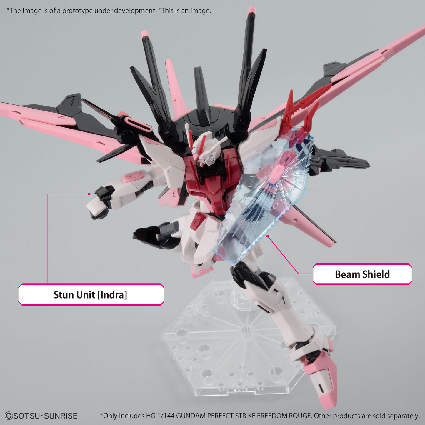 HG 1/144 GUNDAM PERFECT STRIKE FREEDOM ROUGE